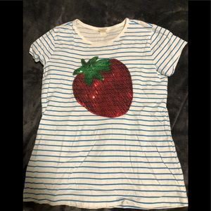 J crew Factory Strawberry T-shirt